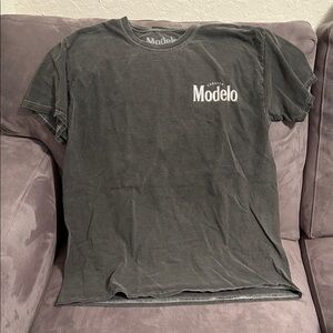 Modelo Crewneck Short Sleeve Logo Tee